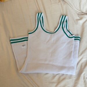 NEW White and Green dress by Alo